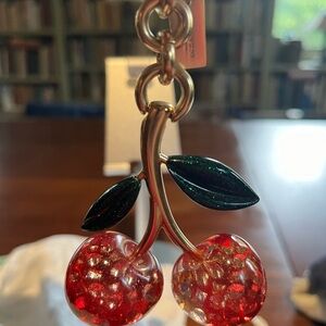 Coach Signature Cherry 🍒 Bag Charm/ Keyring